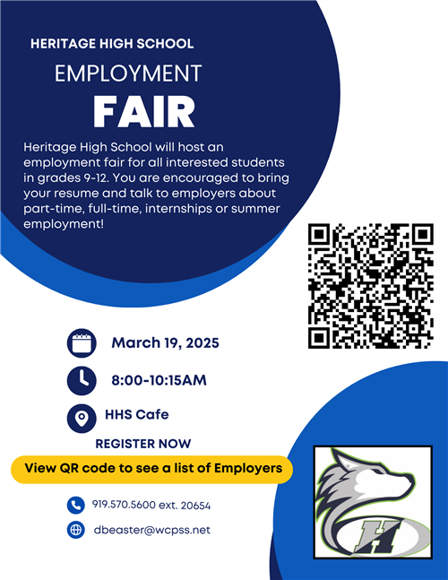 Employment Fair Information Sheet